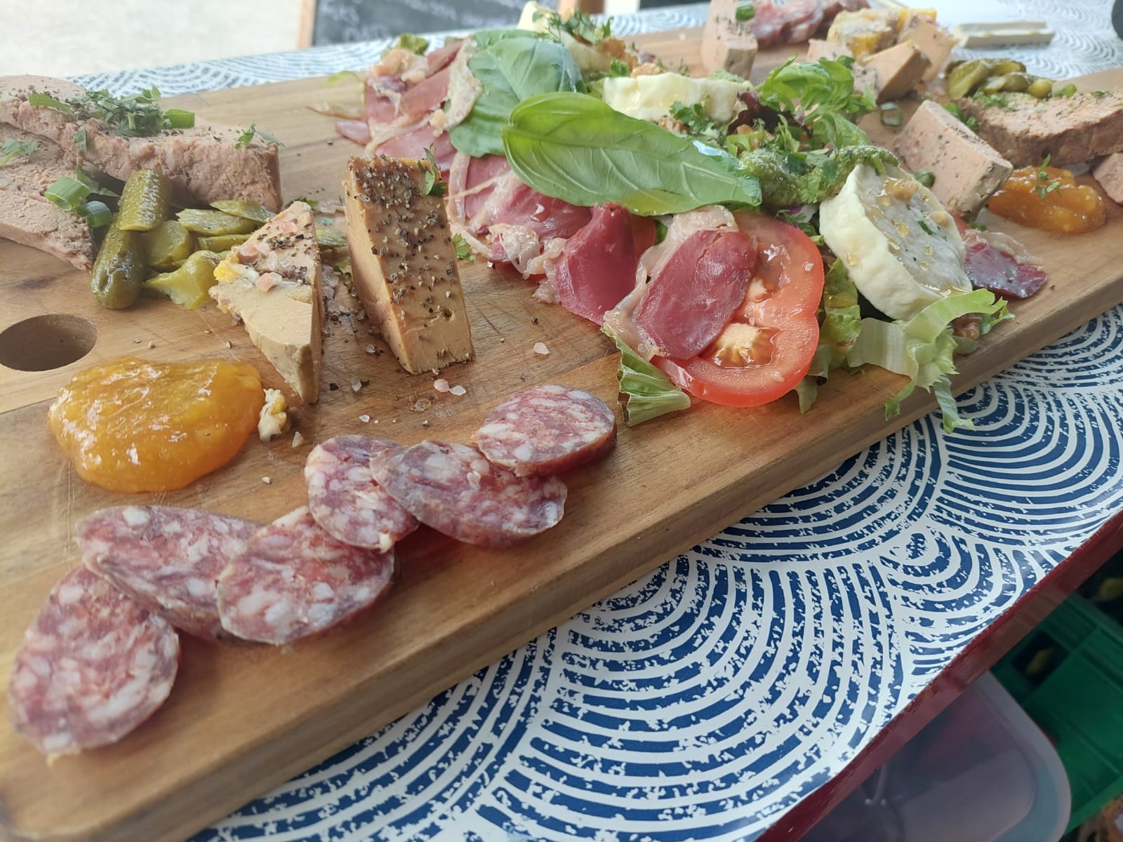 Beautifully prepared sharing board for a celebration